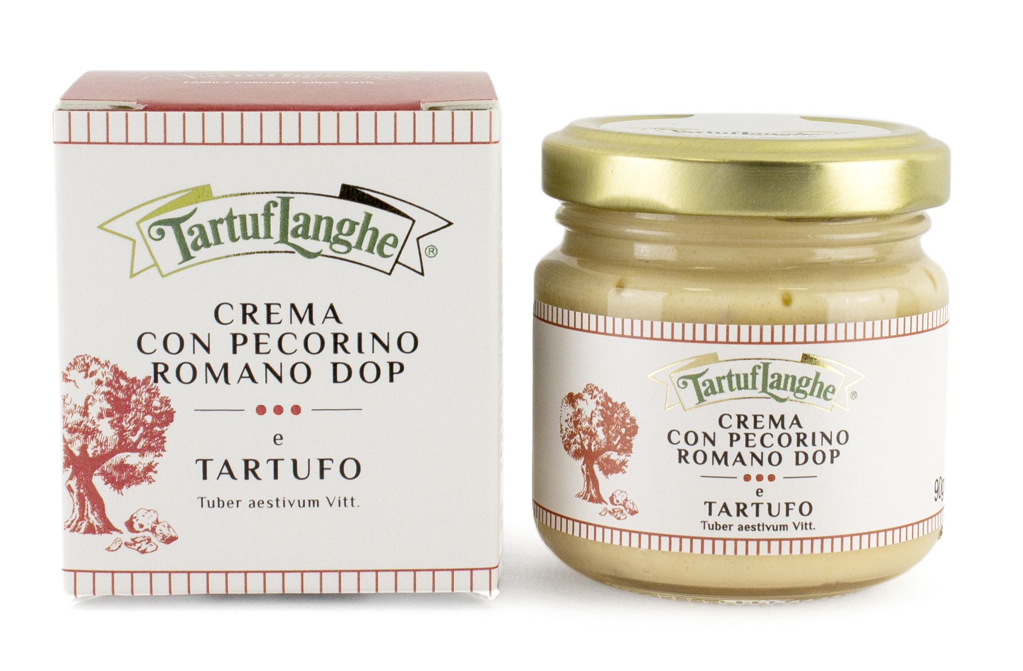 TL02SU007 Crema con Pecorino Romano e Tartufo 90g
